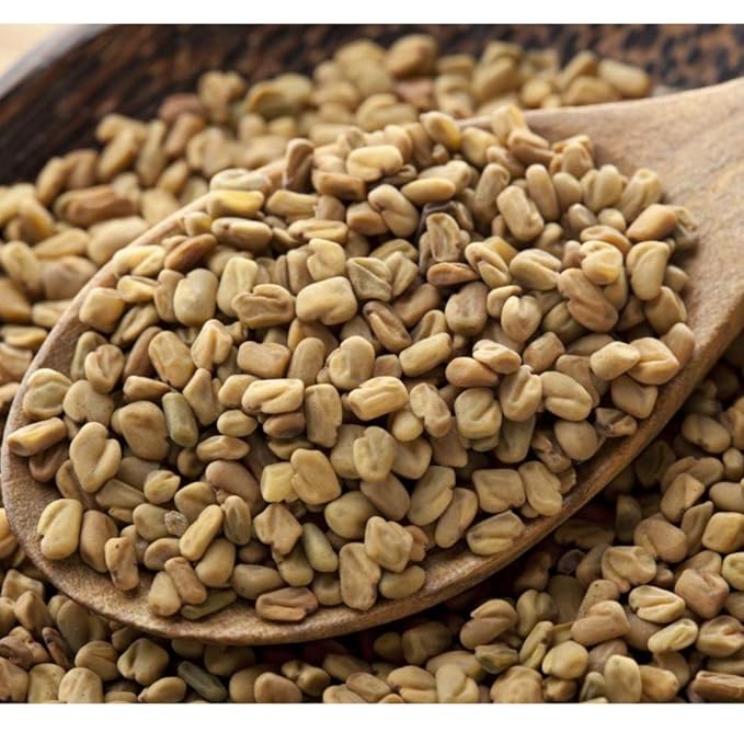 Spicy World Fenugreek Seeds (Methi) 5 Pound Bulk Bag - All Natural & Pure