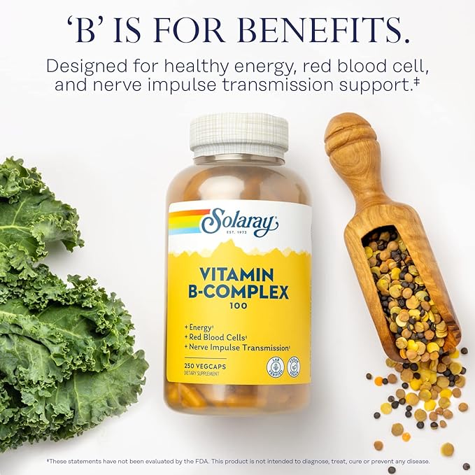 Solaray B-Complex 100 - 250 - Capsule [Health and Beauty]