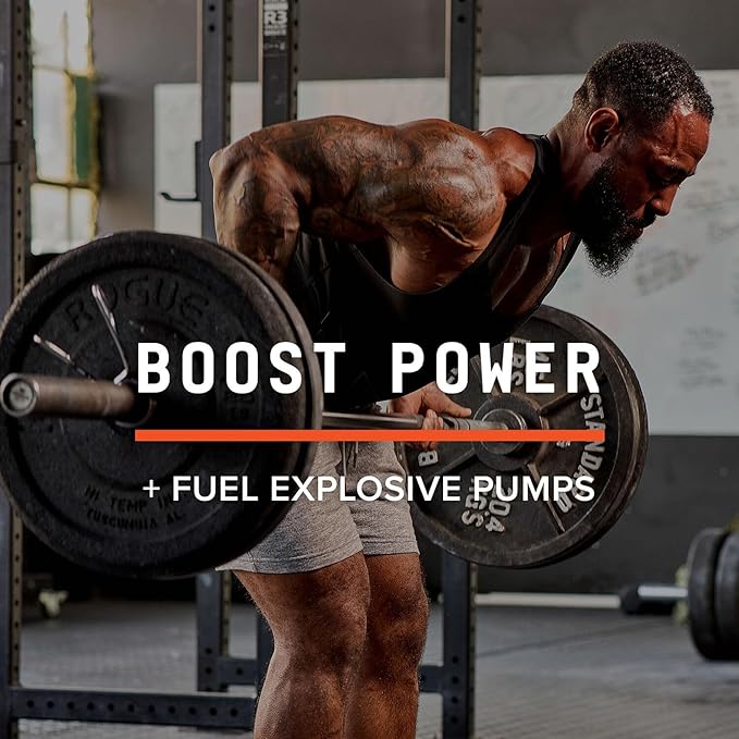 BEYOND RAW LIT Advanced Pre-Workout Formula, ICY Fireworks, for Energy, Focus, Endurance, Pumps, with 300mg Rapid and Targeted Release Caffeine, Creatine, Betaine, Beta Alanine, Taurine, 20 Servings