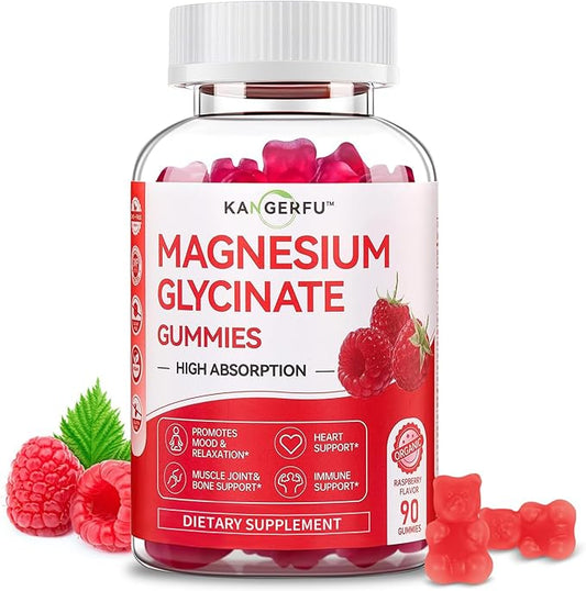Magnesium Glycinate Gummies with MSM & Elderberry Extra Strength, Joint Support Supplement, Flexibility &Joint Health Supplement for Women Men, 60Ct