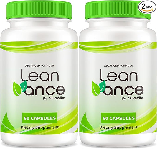 (2 Pack) Lean Vance Capsules, Official LeanVance Pills, All-Natural Formula to Support Healthy Body, Energy, and Overall Well-Being, Premium Pastillas Review (120 Capsules)