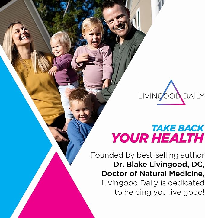 Livingood Daily Cholesterol Support Supplement with Garlic, CoQ10, Vitamin E, Bergamot, Plant Sterols for Body and Heart Health Support, Supports LDL and Triglycerides, Gluten Free, Vegan, 60 Capsules