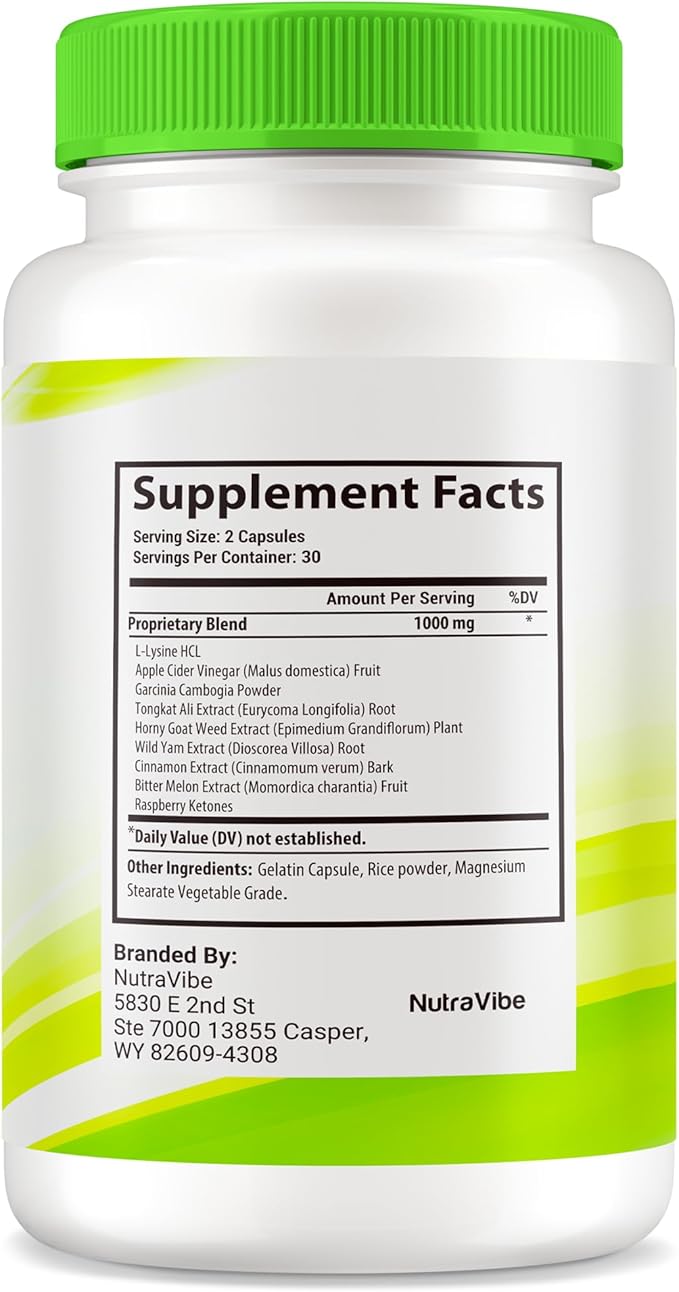 (2 Pack) Lean Vance Capsules, Official LeanVance Pills, All-Natural Formula to Support Healthy Body, Energy, and Overall Well-Being, Premium Pastillas Review (120 Capsules)