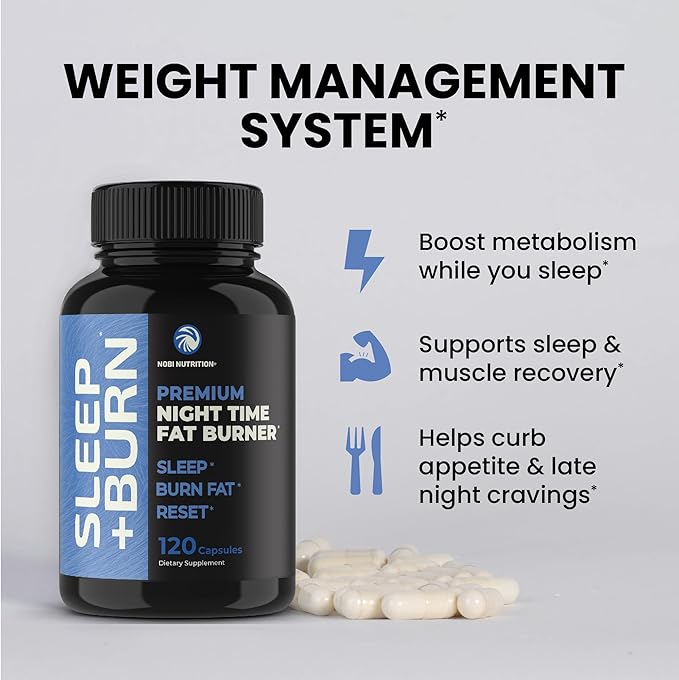 Nobi Nutrition Day and Night Time Fat Burner Bundle for Women | 24/7 Weight Loss with Thermogenic Raspberry Ketones | Appetite Suppressant, Metabolism Booster, and Belly Fat Reducer | 120 Count Each