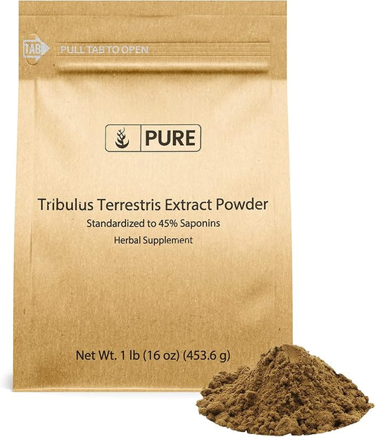Pure Original Ingredients Tribulus Terrestris (1lb) Vegetarian, Gluten-Free, Non-GMO
