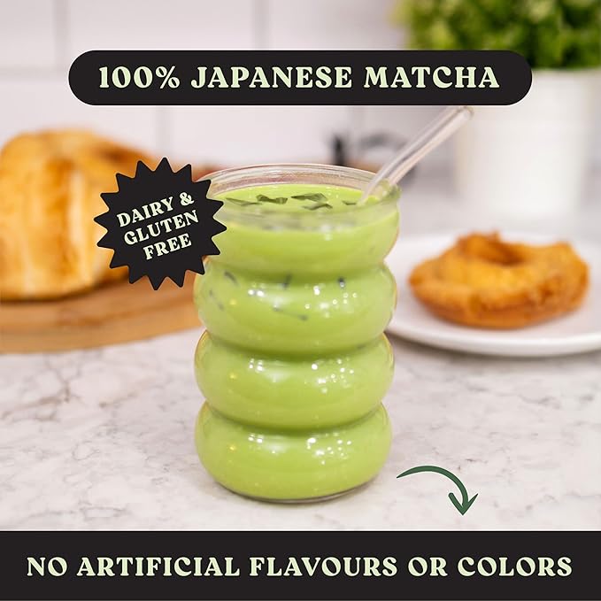 Harmony Matcha Yuzu – Premium Japanese Matcha Powder, Shade-Grown & Stone-Ground, Rich in Antioxidants & L-Theanine, Sweetened with Organic Sugar, No Preservatives, 10 Stick Packs