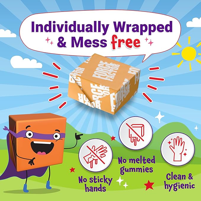 FORCE FACTOR Kids Immune Health Super Chews, Kids Immune Support Supplement with Vitamin D for Kids, Elderberry, Vitamin C, & Zinc, 2-Month Supply, Non-GMO, Apple Berry Flavor, 60 Soft Chews
