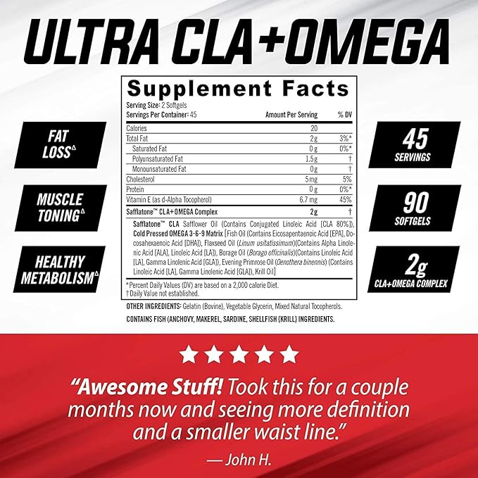 iSatori L-Carnitine LS3 Mixed Berry 1500mg (32 Servings) & iSatori Ultra CLA (90 Softgels)