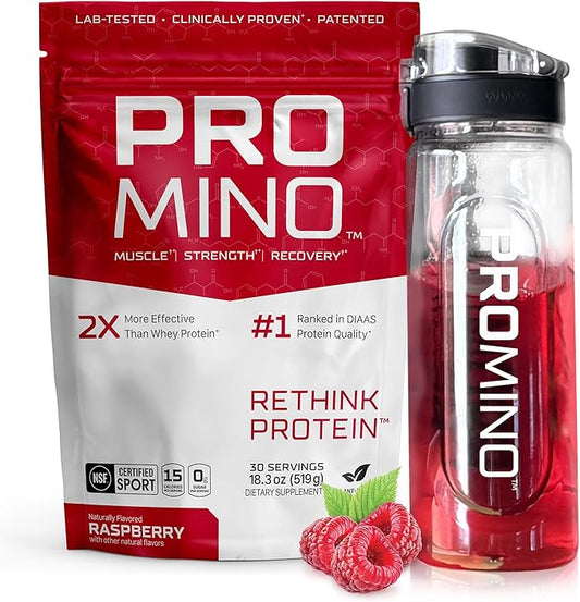 1 Scoop = 75g Whey Protein*, Extra-Strength Leucine (EAA + BCAA), Muscle Recovery, NSF Certified, 100% Absorbability, GLP-1 & Bariatric Support, Purest Protein w/o Calories - Rasp 30 Servings