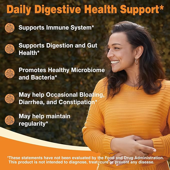Vitamin World Probiotic 16, 20 Billion CFU, 16 Strains with Prebiotic Fiber for Digestive & Immune Health, Probiotics for Women & Men, Non-GMO, Gluten Free, 120 Veggie Capsules, 60 Day Supply