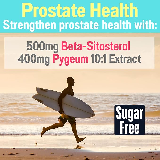 Boswellia Chanca Piedra Pygeum Beta-Sitosterol Gummies with Magnesium Glycinate Potassium Citrate P5P | Stone Breaker Prostate Kidney Stone Uric Acid Flush & Cleanse | Pills Capsules Supplement Alt