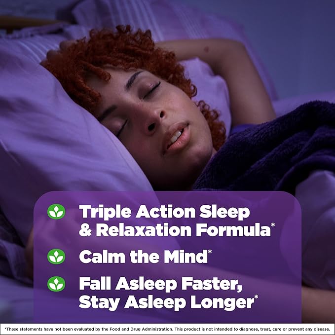 Natrol Melatonin + 5-HTP Advanced Time Release Sleep Aid, Triple Action Formula, Calm the Mind, Fall Asleep Faster and Stay Asleep Longer, 60 Bi-Layer Tablets, Up to a 60 Day Supply
