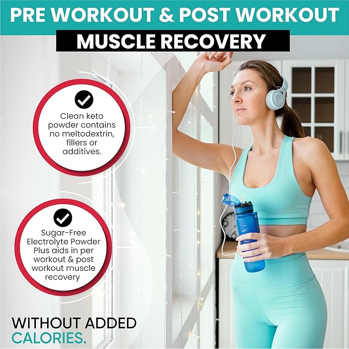Electrolytes Powder Plus (100 Servings) Black Tea Ginseng Electrolyte Powder Keto, Sugar Free, Pink Himalayan Salt,1000mg Potassium,120mg Calcium,120mg Magnesium, Hydration Powder