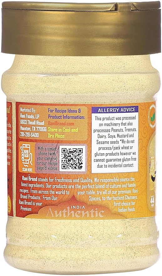 Rani Fenugreek (Methi) Seeds Ground Powder 3oz (85g) PET Jar, Trigonella foenum graecum ~ All Natural | Vegan | Gluten Friendly | Non-GMO | Kosher | Indian Origin, used in cooking & Ayurvedic spice