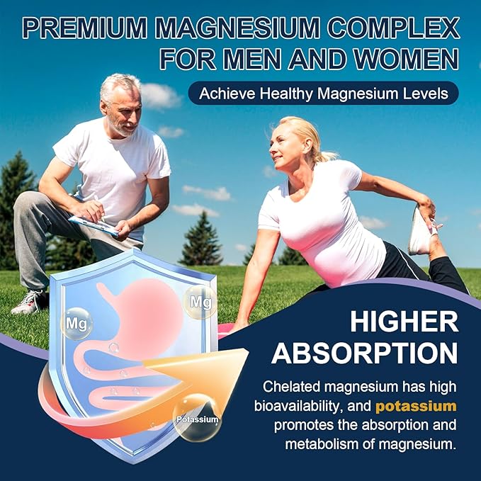 NATURE TARGET Magnesium Powder Supplement with Glycinate, Citrate, Malate, Magnesium Complex with L-Theanine & Vitamin B6 for Muscle, Heart & Brain, Vegan, 10.58 oz (100 Servings), Lemon Orange Flavor