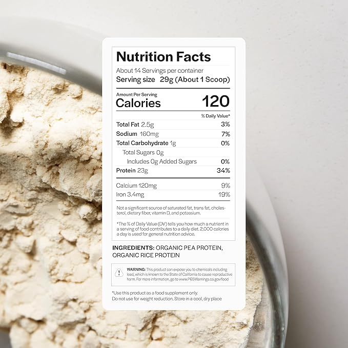 Gainful Everyday Plant Protein Powder, 23g Plant Protein per Serving, Unflavored, Supports Strength, Recovery, and Balanced Nutrition, Vegan, Gut Friendly, No Artificial Ingredients, 14 Servings