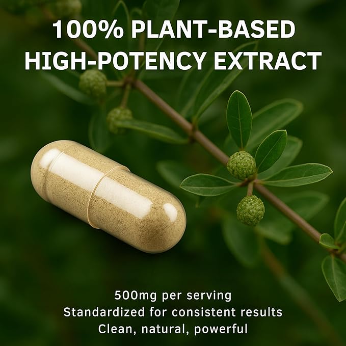Fadogia Agrestis 500mg – 200 Vegetarian Capsules | 10:1 Stem Extract | Natural Libido Booster for Men | Supports Vitality & Performance | Tongkat Ali Fadogia Agrestis Stack | Made in USA-GMP Certified