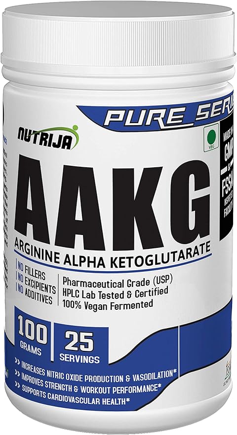AAKG- Arginine Alpha Ketoglutarate -100 Grams