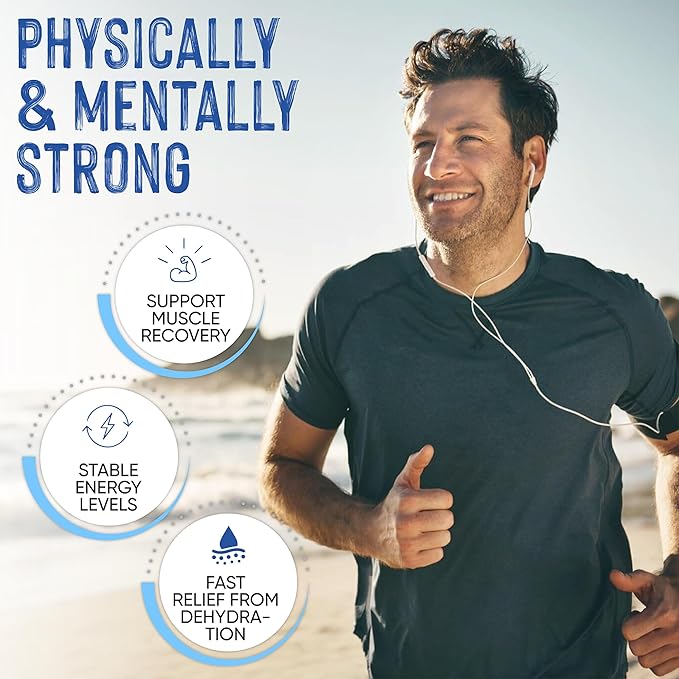 Electrolytes Powder Plus (20 Servings) Unflavored Electrolyte Powder Keto, Sugar Free, Pink Himalayan Salt.,1000mg Potassium,150mg Calcium,150mg Magnesium, Hydration Powder Organic STEVIA
