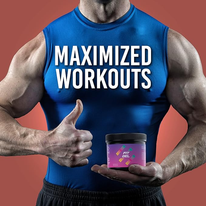 Workout Enhancer Sweat Gel – Thermogenic Sweat Cream for Increased Circulation & Intense Perspiration | Pre-Workout Booster for Gym, Running & Cardio