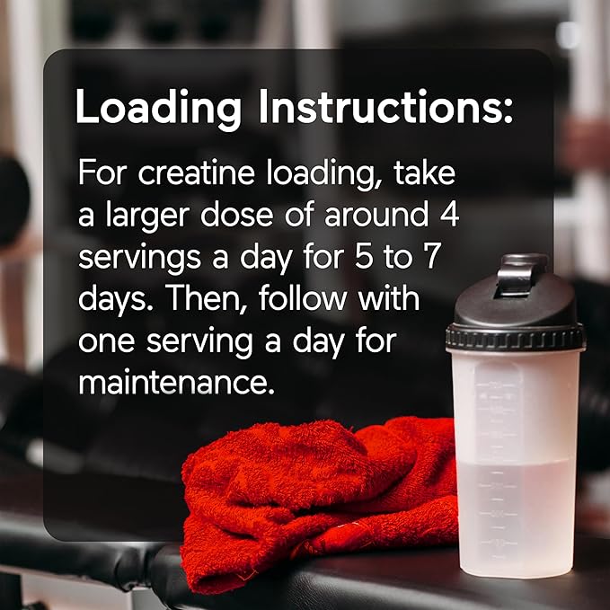 Smarter Nutrition Creatine Monohydrate Powder, 5000mg (5g) Per Serving - Creatine Powder for Women & Men, Unflavored, Pre-Workout & Post Workout Support for Muscle Mass & Hydration [180 Servings]
