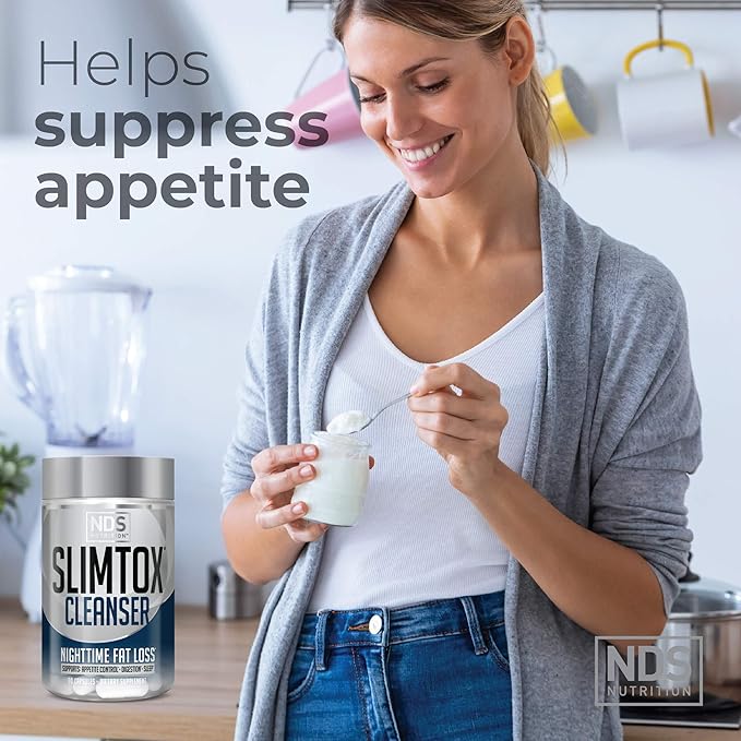 NDS Nutrition Maximum Fat Loss Support Through Appetite Control, Restful Sleep, Digestive Health - CLA, Chamomile, Safflower Oil - Stimulant Free Dietary Supplement - 90 Capsules …