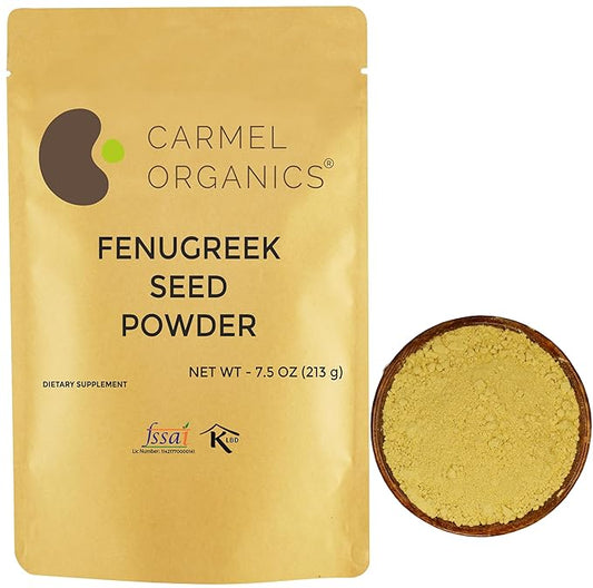 Fenugreek Seed Powder – 7.5 Ounce | Pure & Natural | Non-GMO | Perfect for Cooking, Herbal Remedies & Beauty Care, No Added Preservatives, Indian Origin Fenugreek