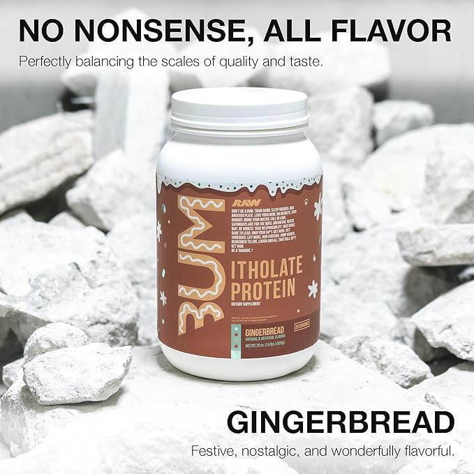 RAW Whey Isolate Protein Powder, Frosted Frenchie Cookie (CBUM Itholate) - 100% Grass-Fed Sports Nutrition Powder for Muscle Growth & Recovery - Low-Fat, Low Carb, Naturally Flavored - 25 Servings