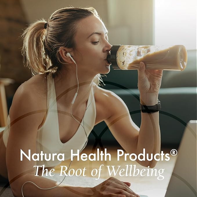 Natura Health Products Amino Whey Pro Advantage™ - Grass-Fed Whey Protein with HMB, Creatine, L-Glutamine. Clean Ingredients for Muscle Growth, Recovery (8 Grams of Protein per Scoop - 30 Servings)